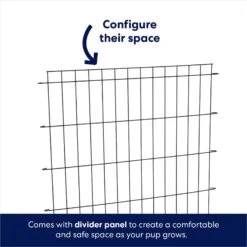Frisco Heavy Duty Fold & Carry Double Door Collapsible Wire Dog Crate -Frisco 109789 PT4. AC SS1800 V1667228667