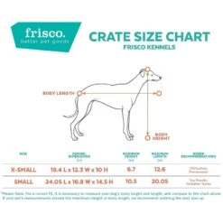 Frisco Two Door Top Load Plastic Dog & Cat Kennel -Frisco 122125 PT2. AC SS1800 V1645045885