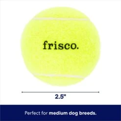 Frisco Fetch Squeaky Tennis Ball Dog Toy 10 Frisco Fetch Squeaky Tennis Ball Dog Toy -Frisco 152803 PT1. AC SS1800 V1691776636