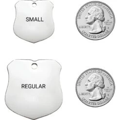 Frisco Stainless Steel Personalized Dog & Cat ID Tag, Badge -Frisco 153009 PT1. AC SS1800 V1548964776