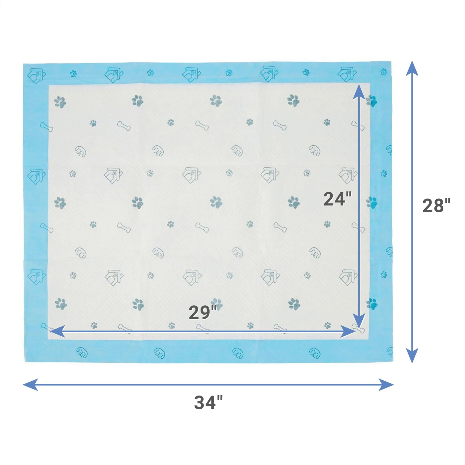Frisco Premium Extra Large Printed Dog Training & Potty Pads 5 Frisco Premium Extra Large Printed Dog Training & Potty Pads - Image 3