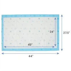 Frisco Premium Giant Printed Dog Training & Potty Pads, 27.5 X 44-in, Unscented -Frisco 227472 PT2. AC SS1800 V1674664873