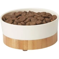 Frisco Melamine Dog & Cat Bowl With Bamboo Base 9 Frisco Melamine Dog & Cat Bowl With Bamboo Base -Frisco 232065 PT3. AC SS1800 V1608595365