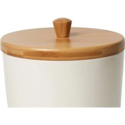 Frisco Melamine Dog & Cat Treat Jar With Bamboo Lid -Frisco 232068 PT2. AC SS1800 V1605110573