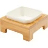Frisco Square Melamine Dog & Cat Bowl With Bamboo Stand 2 Frisco Square Melamine Dog & Cat Bowl With Bamboo Stand -Frisco 232072 MAIN. AC SS1800 V1605057737