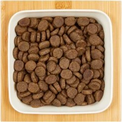 Frisco Square Melamine Dog & Cat Bowl With Bamboo Stand -Frisco 232072 PT3. AC SS1800 V1605145972