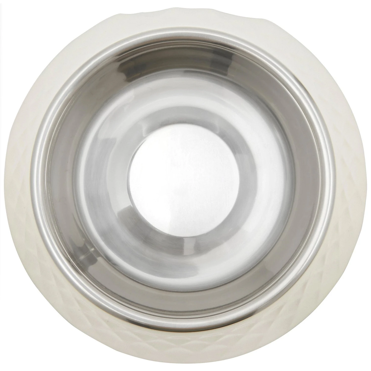 Frisco Hammered Melamine Stainless Steel Dog Bowl 5 Frisco Hammered Melamine Stainless Steel Dog Bowl - Image 3