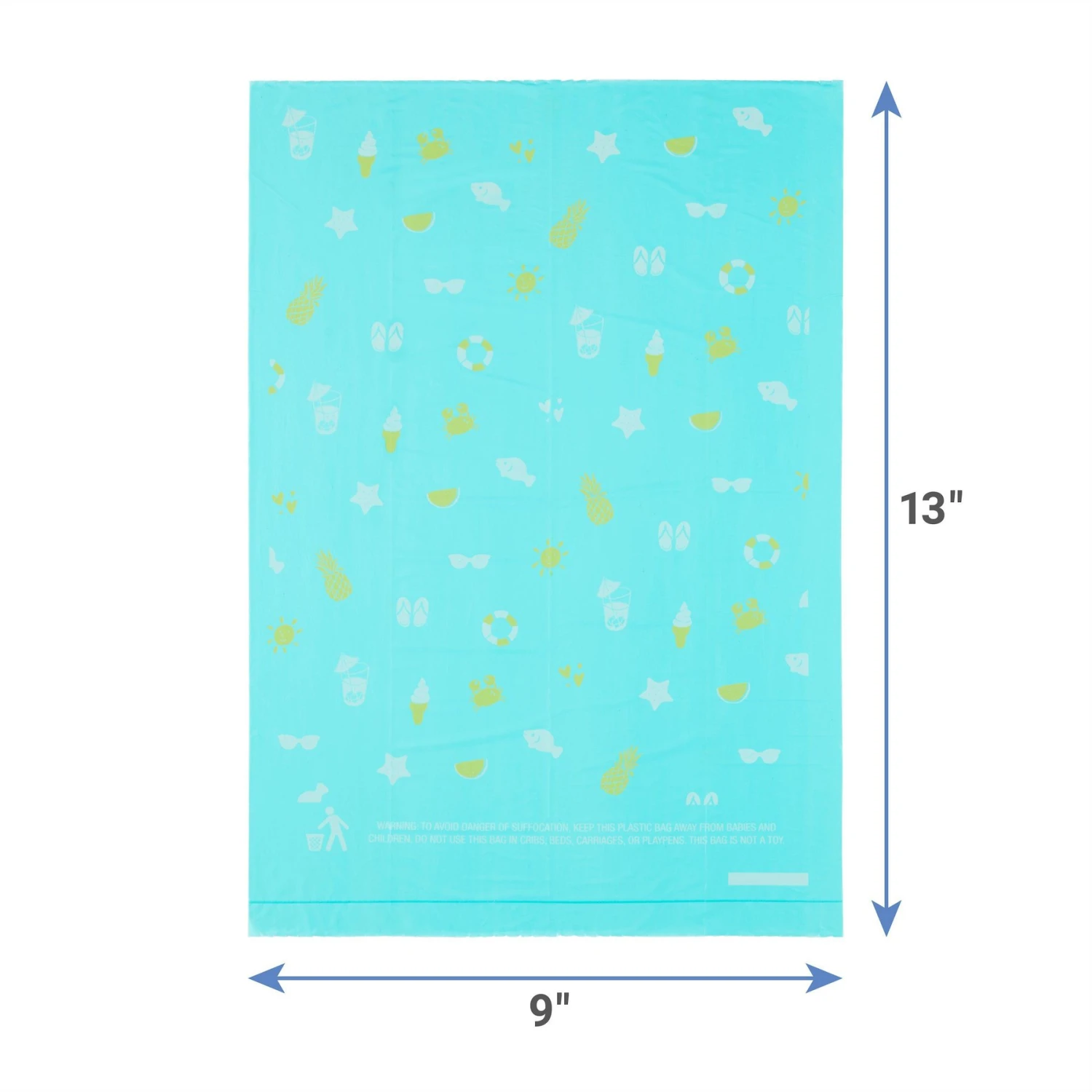 Frisco Beach Print Dog Poop Bags, 120 Count 5 Frisco Beach Print Dog Poop Bags, 120 Count - Image 3