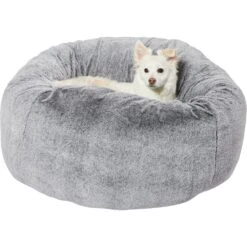 Frisco Plush Pouf Pillow Cat & Dog Bed 8 Frisco Plush Pouf Pillow Cat & Dog Bed -Frisco 255195 PT2. AC SS1800 V1616076741