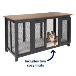 Frisco "Venice" Dog Crate Credenza & Mat Kit -Frisco 255328 PT3. AC SS1800 V1667228979