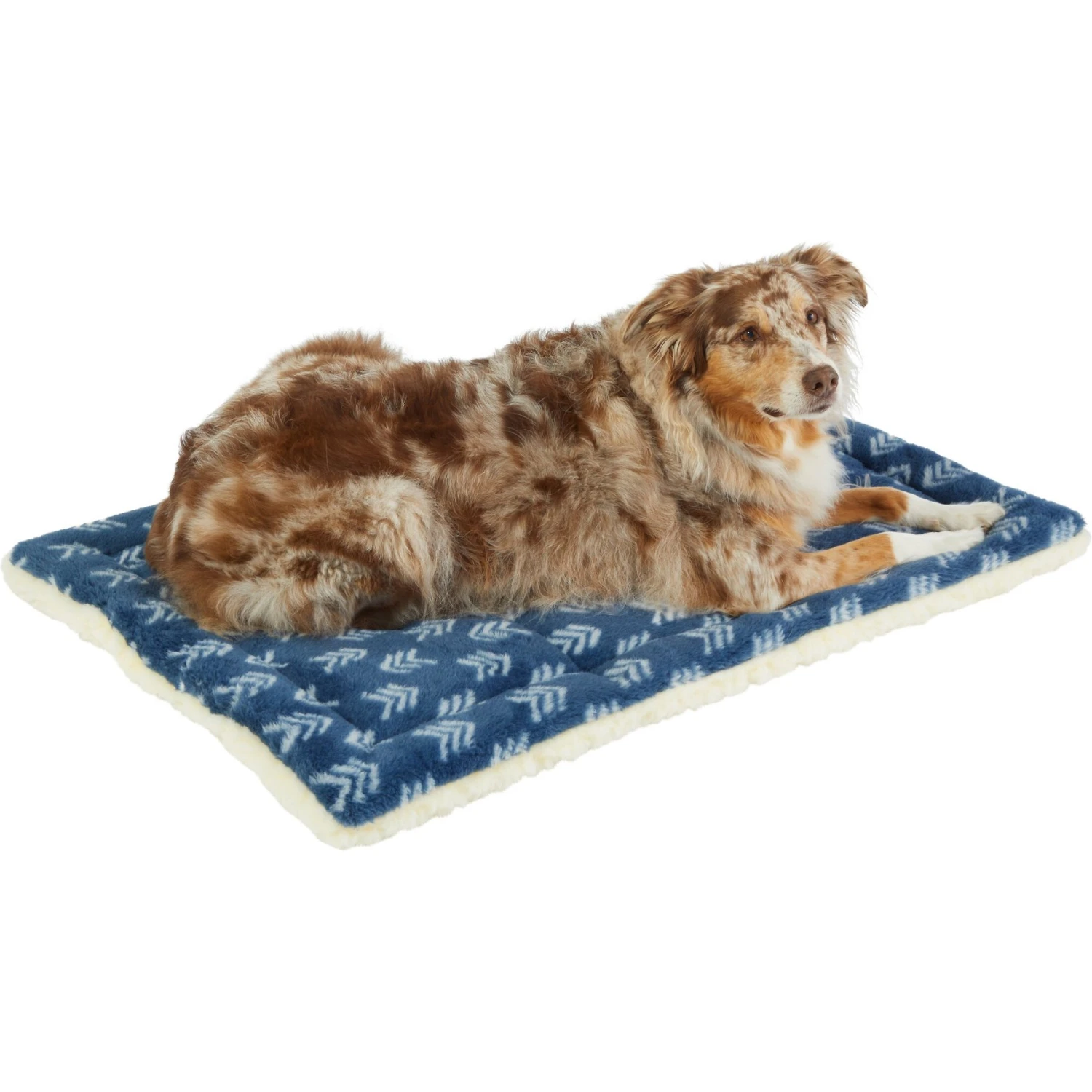 Frisco Plush Tri-fold Arrow Print Dog Crate Mat 5 Frisco Plush Tri-fold Arrow Print Dog Crate Mat - Image 3
