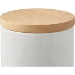 Frisco Ceramic Treat Jar With Wood Lid 11 Frisco Ceramic Treat Jar With Wood Lid -Frisco 256050 PT4. AC SS1800 V1616506588