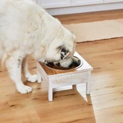Frisco Farm House Wood Elevated Non-Skid Stainless Steel Dog Bowl 15 Frisco Farm House Wood Elevated Non-Skid Stainless Steel Dog Bowl -Frisco 257160 PT8. AC SS1800 V1615932139