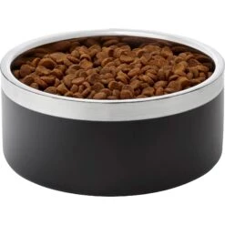 Frisco Insulated Two-Toned Non-Skid Stainless Steel Dog & Cat Bowl -Frisco 257168 PT2. AC SS1800 V1612366714