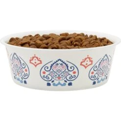 Frisco Bohemian Non-Skid Stainless Steel Dog & Cat Bowl -Frisco 257195 PT2. AC SS1800 V1615311112