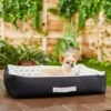 Frisco Indoor/Outdoor Modern Cuddler Bolster Cat & Dog Bed -Frisco 262146 MAIN. AC SS1800 V1619807835