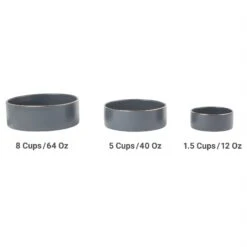 Frisco Modern Gold Rim Ceramic Dog & Cat Bowl -Frisco 270187 PT6. AC SS1800 V1627670005