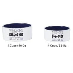 Frisco Food & Paw Non-skid Ceramic Dog Bowl -Frisco 270195 PT5. AC SS1800 V1620912525