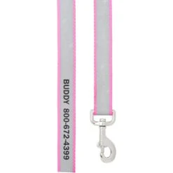 Frisco Solid Polyester Personalized Reflective Dog Leash -Frisco 270686 PT2. AC SS1800 V1618262525