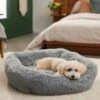 Frisco Eyelash Rectangular Bolster Cat & Dog Bed 1 Frisco Eyelash Rectangular Bolster Cat & Dog Bed -Frisco 270861 MAIN. AC SS1800 V1626881934