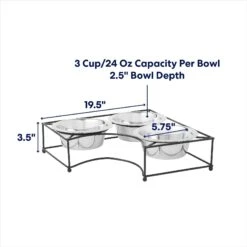 Frisco Multi Pet Feeding Corner 3-Bowls Stainless Steel Dog & Cat Bowl 9 Frisco Multi Pet Feeding Corner 3-Bowls Stainless Steel Dog & Cat Bowl -Frisco 277561 PT1. AC SS1800 V1692728246