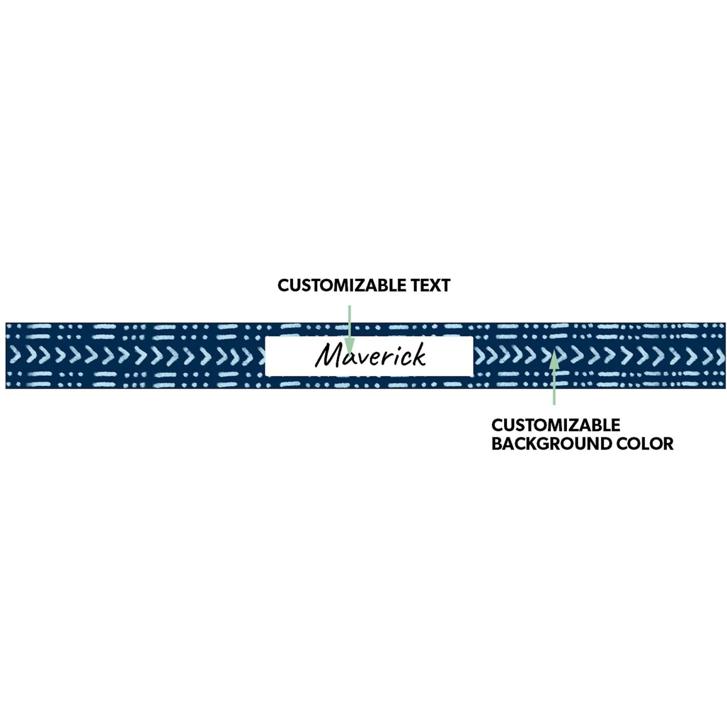 Frisco Personalized Mudcloth Dog Bowl 4 Frisco Personalized Mudcloth Dog Bowl - Image 2