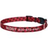 Frisco Buffalo Check Polyester Personalized Dog Collar -Frisco 280763 MAIN. AC SS1800 V1621274857