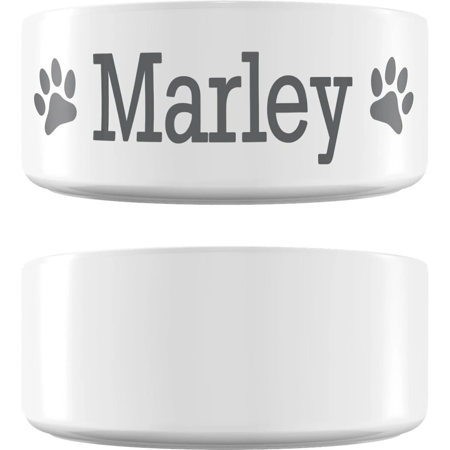 Frisco Paw Print Ceramic Personalized Dog Bowl 3 Frisco Paw Print Ceramic Personalized Dog Bowl
