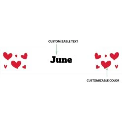 Frisco Hearts Ceramic Personalized Dog Bowl 8 Frisco Hearts Ceramic Personalized Dog Bowl -Frisco 286995 PT1. AC SS1800 V1635967589