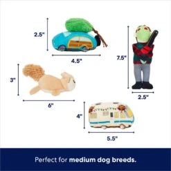 Frisco Holiday House Hide & Seek Puzzle Plush Squeaky Dog Toy -Frisco 287083 PT2. AC SS1800 V1695046042