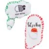 Frisco Holiday Thought Bubble Plush Squeaky Dog Toy, 2 Count -Frisco 287195 MAIN. AC SS1800 V1632774593