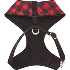 Frisco Fashion Over-The-Head Harness, Blue Plaid -Frisco 287472 PT3. AC SS1800 V1632315120