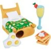 Frisco Brunch Breakfast In Bed Hide & Seek Puzzle Plush Squeaky Dog Toy -Frisco 297282 MAIN. AC SS1800 V1642086232