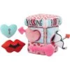 Frisco Valentine Kissing Booth Hide & Seek Puzzle Plush Squeaky Dog Toy -Frisco 298943 MAIN. AC SS1800 V1637693581