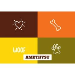 Frisco Woof Personalized Dog & Cat Placemat -Frisco 299560 PT2. AC SS1800 V1636048522