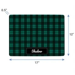 Frisco Plaid Personalized Dog & Cat Placemat 10 Frisco Plaid Personalized Dog & Cat Placemat -Frisco 299564 PT3. AC SS1800 V1636120294