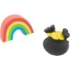 Frisco St. Patrick's Rainbow And Pot Of Gold Latex Squeaky Dog Toy -Frisco 303136 MAIN. AC SS1800 V1641230388