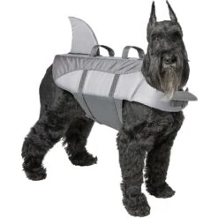 Frisco Shark Dog Life Jacket & Frisco Foam Rubber Floating Fetch Ball No Squeak Dog Toy 11 Frisco Shark Dog Life Jacket & Frisco Foam Rubber Floating Fetch Ball No Squeak Dog Toy -Frisco 303590 PT1. AC SS1800 V1623058644