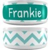 Frisco Personalized Chevron Ceramic Dog Bowl, 4.75-cup, 38oz -Frisco 306761 MAIN. AC SS1800 V1701982307