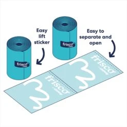 Frisco Solid & Printed Blue Assorted Poop Bags -Frisco 309824 PT1. AC SS1800 V1669101243