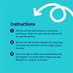 Frisco Washable Female Diaper 12 Frisco Washable Female Diaper -Frisco 315702 PT4. AC SS1800 V1699297906