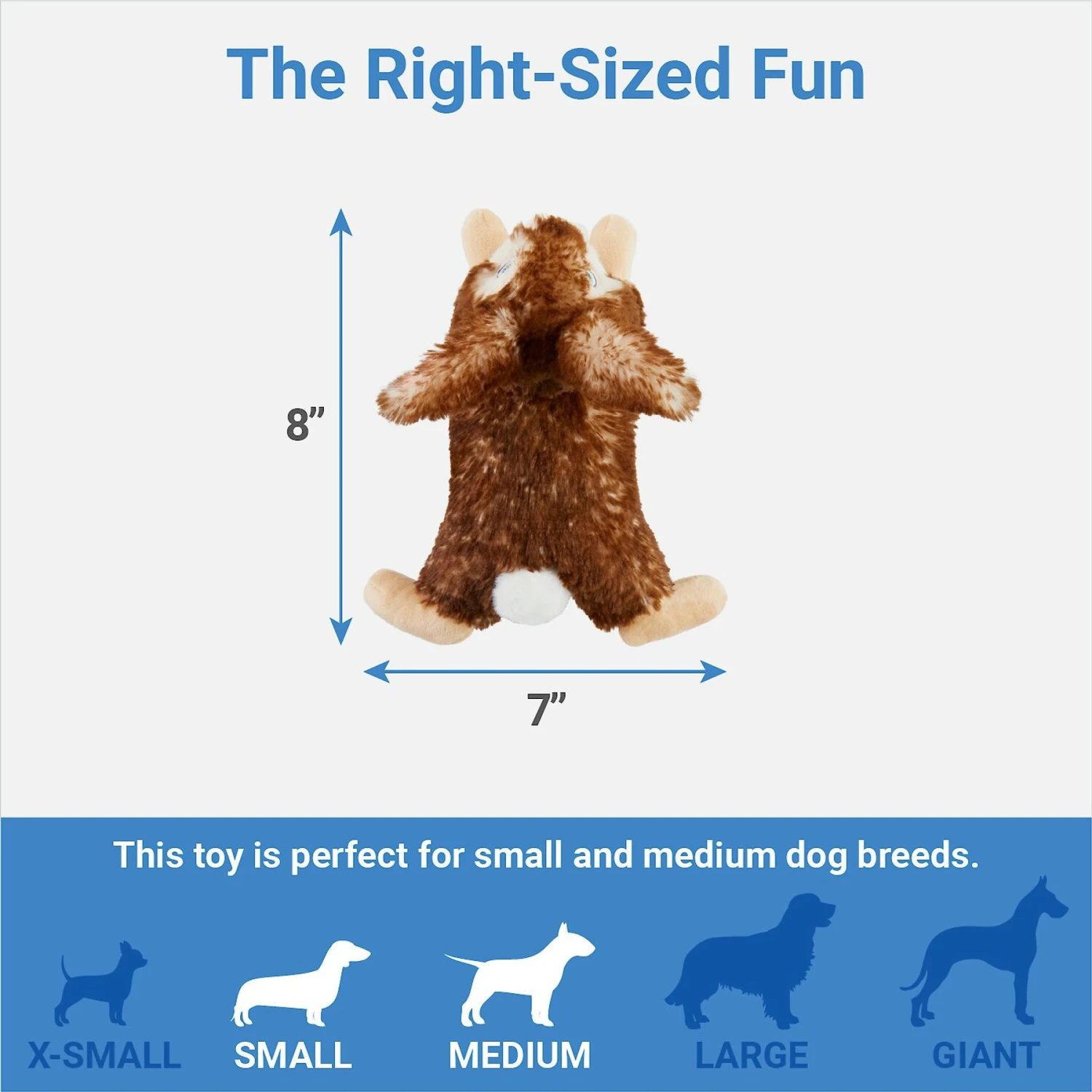 Frisco Realistic Plush Rabbit Plush Dog Toy, Small 3 Frisco Realistic Plush Rabbit Plush Dog Toy, Small - Image 2