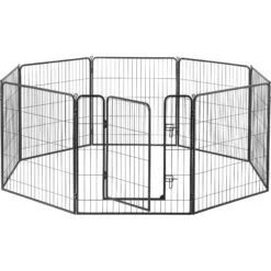 Frisco Ultimate Outdoor Lightweight Heavy Duty Steel Metal Playpen -Frisco 333772 PT3. AC SS1800 V1647556632