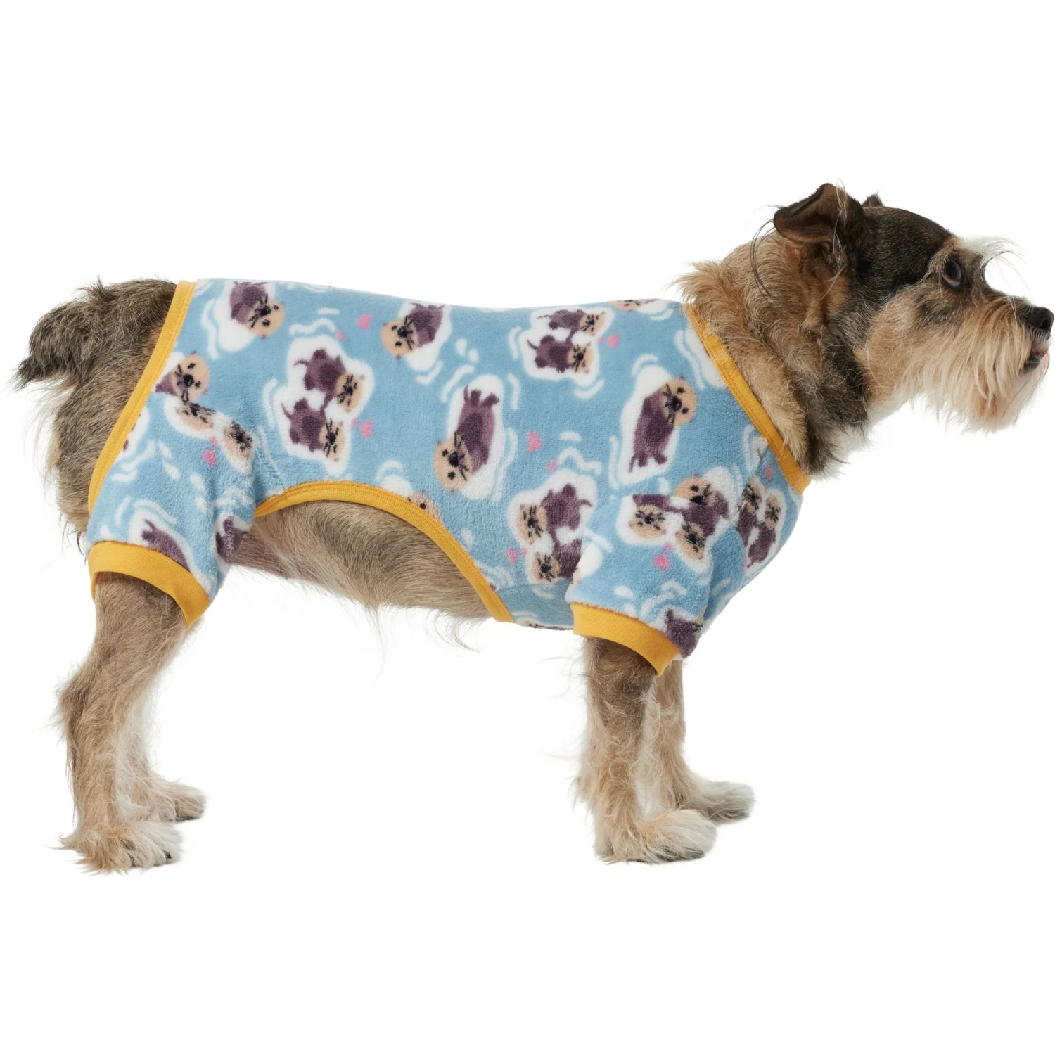 Frisco Love Otters Dog & Cat Fleece Pajamas 5 Frisco Love Otters Dog & Cat Fleece Pajamas - Image 3