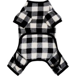 Frisco Plaid Dog & Cat Fleece Pajamas -Frisco 353755 PT5. AC SS1800 V1659725628