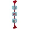 Frisco Holiday Ho Ho Ho Plush With Rope Squeaky Dog Toy -Frisco 360954 MAIN. AC SS1800 V1660766091