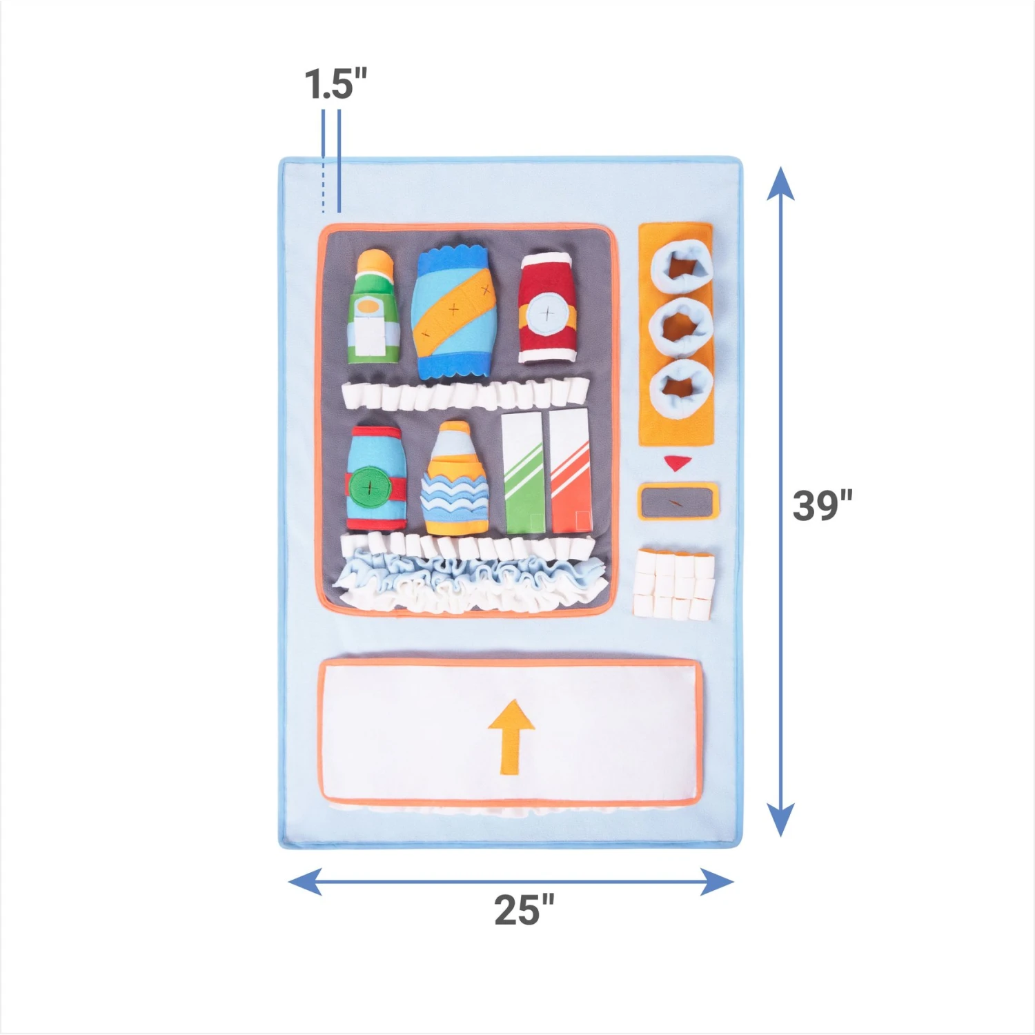 Frisco Vending Machine Snuffle Mat, Blue, Large 4 Frisco Vending Machine Snuffle Mat, Blue, Large - Image 2