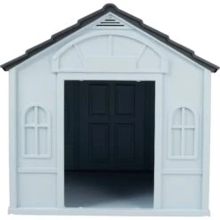 Frisco Deluxe Plastic Outdoor Dog House 13 Frisco Deluxe Plastic Outdoor Dog House -Frisco 370357 PT4. AC SS1800 V1659994339