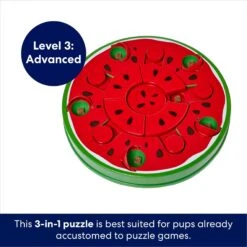 Frisco Watermelon Interactive Puzzle Dog Toy, Advanced -Frisco 506322 PT4. AC SS1800 V1675713978