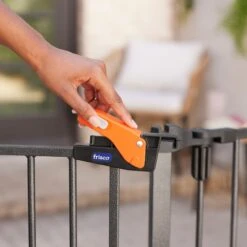 Frisco Outdoor Galvanized Steel 8-Panel Configurable Gate And Playpen With Oxford Roof -Frisco 507086 PT6. AC SS1800 V1668631338